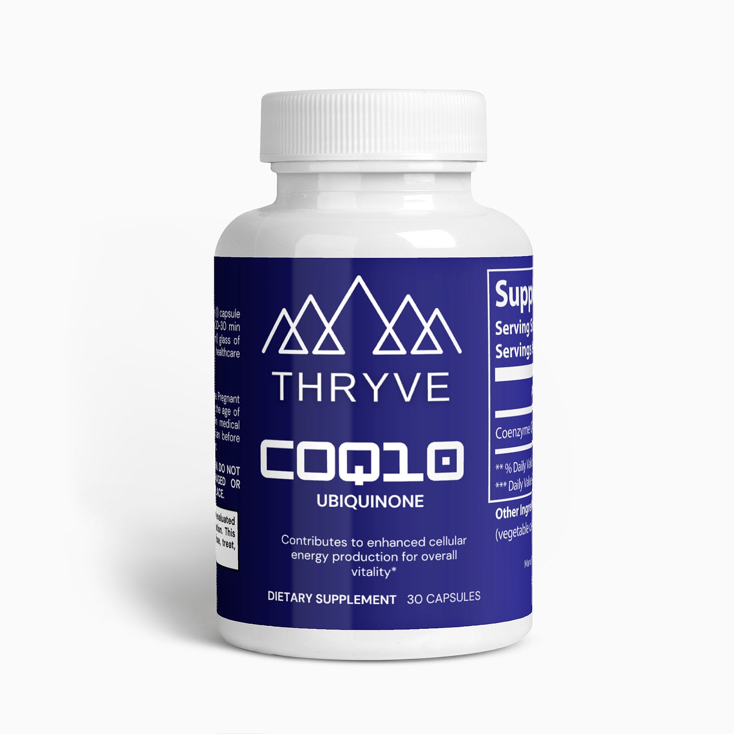 CoQ10 Ubiquinone - Cellular Energy & Heart Health Support