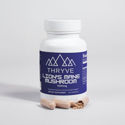 Lion's Mane Mushroom - Cognitive Support & Brain Health