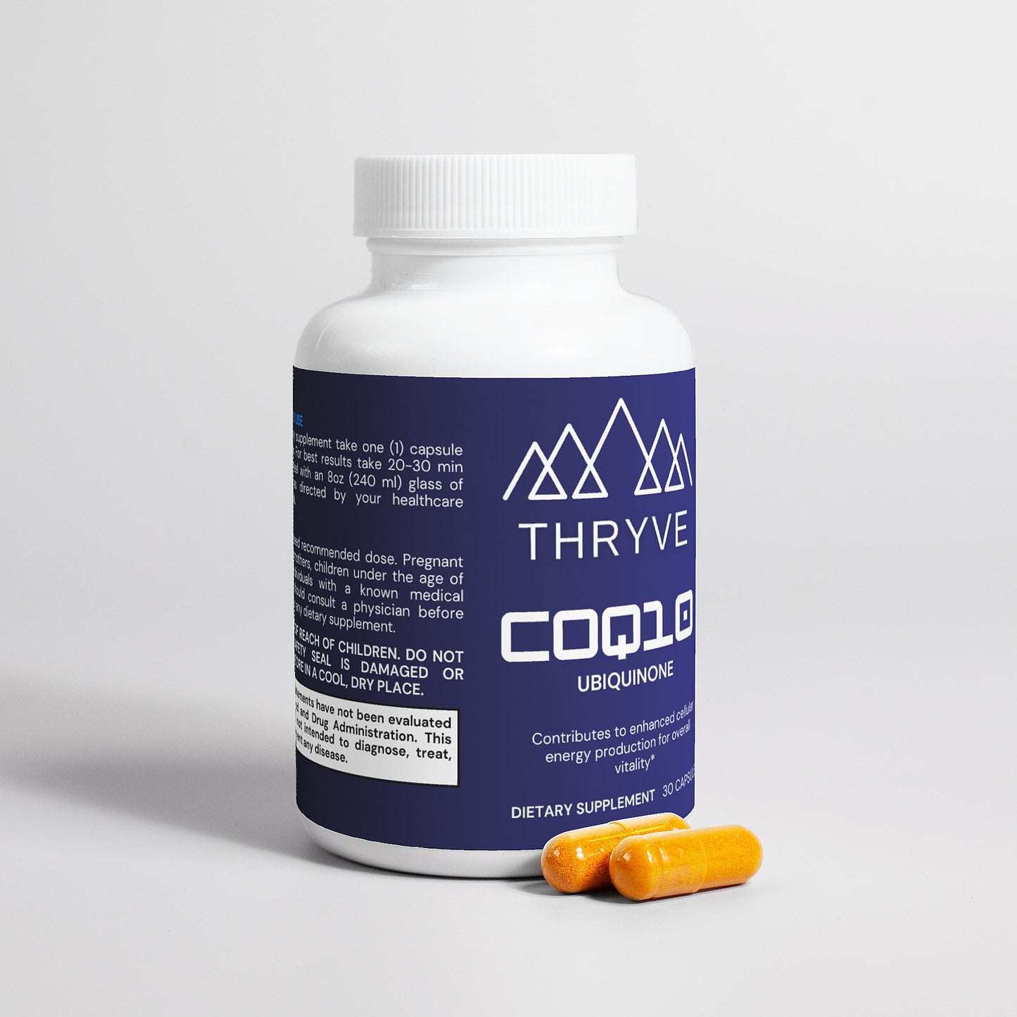 CoQ10 Ubiquinone - Cellular Energy &amp; Heart Health Support