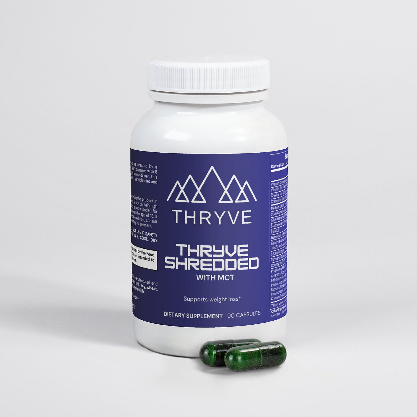 Thryve Shredded - Fat Burner with MCT