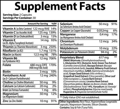 Cognitive Formula - Brain & Focus