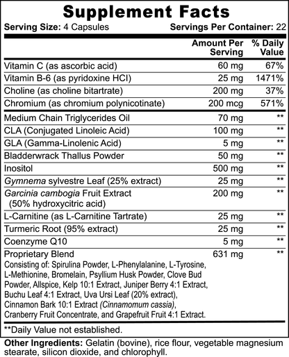 Thryve Shredded - Fat Burner with MCT